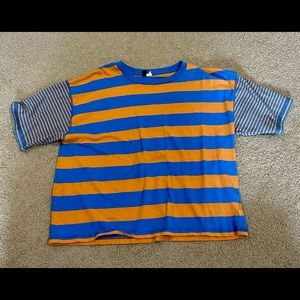 BDG Urban Outfitters Cropped Striped shirt